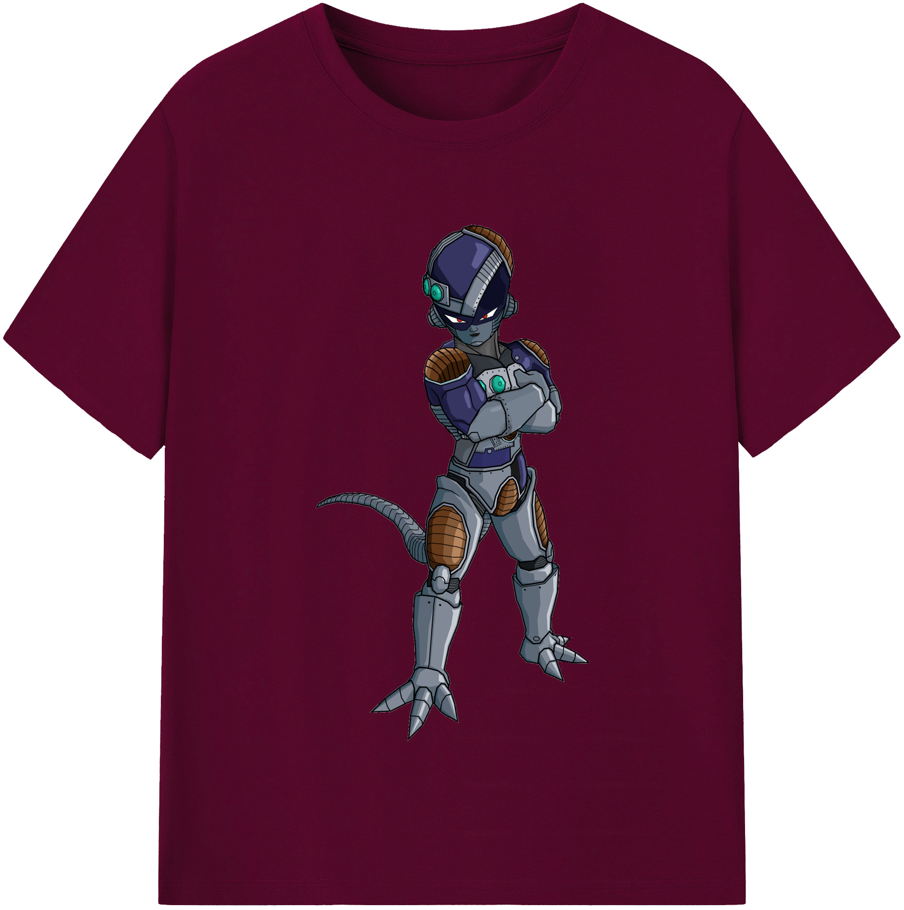 （画像用） ドラゴンボール フリーザ DRAGON BALL Frieza レディースカジュアルプリントTシャツ（綿100％）